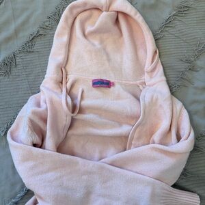 Edikted Blush Pink Knit Hoodie